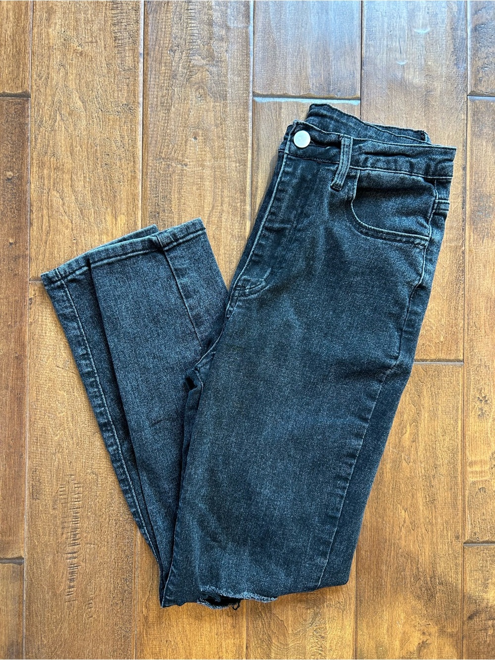 High-Rise Black Women's Jeans - Classic Stretch Denim